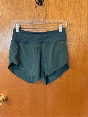 Outdoor Voices Dark Teal Athletic Running Shorts